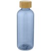 Ziggs 650 ml recycled plastic water bottle in Transparent Blue