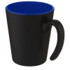Oli 360 ml ceramic mug with handle in Blue