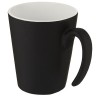 Oli 360 ml ceramic mug with handle in White