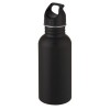 Luca 500 ml stainless steel sport bottle in Solid Black