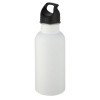 Luca 500 ml stainless steel sport bottle in White