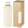 Spring 500 ml copper vacuum insulated bottle in Ivory Cream