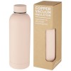 Spring 500 ml copper vacuum insulated bottle in Pale Blush Pink
