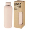 Spring 500 ml copper vacuum insulated bottle in Pale Blush Pink