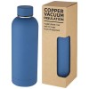 Spring 500 ml copper vacuum insulated bottle in Tech Blue