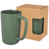 Perk 480 ml ceramic mug in Heather Green