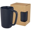 Perk 480 ml ceramic mug in Navy