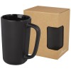 Perk 480 ml ceramic mug in Solid Black
