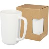 Perk 480 ml ceramic mug in White