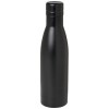 Vasa 500 ml RCS certified recycled stainless steel copper vacuum insulated bottle in Solid Black