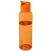 Sky 650 ml recycled plastic water bottle in Orange