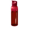Sky 650 ml recycled plastic water bottle in Red