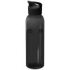 Sky 650 ml recycled plastic water bottle in Solid Black