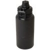 Dupeca 840 ml RCS certified stainless steel insulated sport bottle in Solid Black