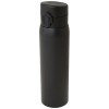 Sika 450 ml RCS certified recycled stainless steel insulated flask in Solid Black