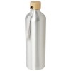 Malpeza 1000 ml RCS certified recycled aluminium water bottle in Silver