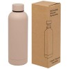 Spring 500 ml RCS certified recycled stainless steel copper vacuum insulated bottle in Pale Blush Pink