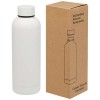 Spring 500 ml RCS certified recycled stainless steel copper vacuum insulated bottle in White