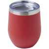 Corzo 350 ml RCS certified recycled stainless steel copper vacuum insulated cup in Red