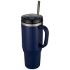 Melbourne 1200 ml RCS certified insulated tumbler with straw in Navy