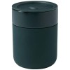 Java 330 ml ceramic tumbler with silicone wrap and plastic lid in Green