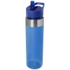 Dylan 650 ml Tritan water bottle with flip spout lid in Blue