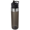 Dylan 650 ml Tritan water bottle with flip spout lid in Grey