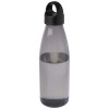 Bergen 800 ml recycled plastic water bottle in Solid Black