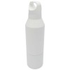 Odessy 600 ml RCS certified recycled stainless steel insulated bottle with 300 ml cup in White