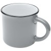 Bari 240 ml ceramic mug in Grey