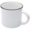 Bari 240 ml ceramic mug in White