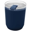 Hudson 180 ml recycled plastic double-wall tumbler in Navy