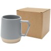 Dolce 300 ml ceramic mug with matt finish in Grey