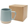 Dolce 300 ml ceramic mug with matt finish in Reef Blue