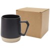 Dolce 300 ml ceramic mug with matt finish in Solid Black