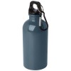 Oregon 400 ml RCS certified single wall stainless steel water bottle with carabiner in Hale Blue