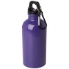 Oregon 400 ml RCS certified single wall stainless steel water bottle with carabiner in Purple