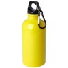 Oregon 400 ml RCS certified single wall stainless steel water bottle with carabiner in Yellow