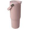 Bronx 900 ml RCS recycled stainless steel copper vacuum insulated tumbler with dual function lid in Dusty Pink