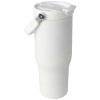 Bronx 900 ml RCS recycled stainless steel copper vacuum insulated tumbler with dual function lid in White