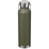 Thor 650 ml RCS recycled stainless steel copper vacuum insulated water bottle  in Forest Green