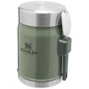 Stanley Legendary 400 ml food jar with spork in Forest Green