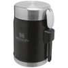 Stanley Legendary 400 ml food jar with spork in Matt Black