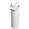 Stanley IceFlow™ 2.0 700 ml water bottle with flip straw in Frosted White