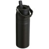 Stanley IceFlow™ 2.0 700 ml water bottle with flip straw in Solid Black