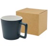 Cali 370 ml ceramic mug with matt finish in Deep Sea Green