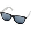 Sun Ray colour block sunglasses in Solid Black