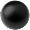 Cool round stress reliever in Solid Black