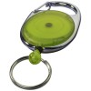 Gerlos roller clip keychain in lime