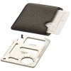 Saki 15-function pocket tool card in Silver_black
